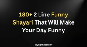 2 Line Funny Shayari That Will Make Your Day Funny