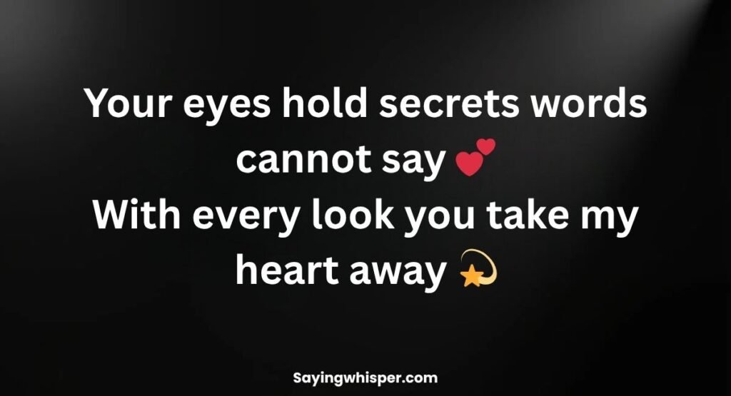 2 Line Shayari on Eyes in English