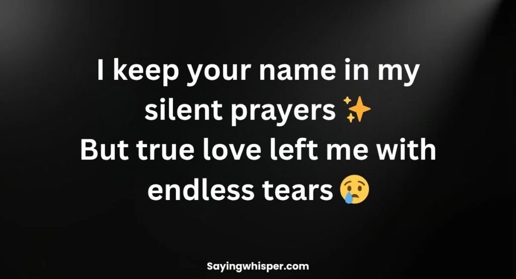 Broken Heart Shayari in English