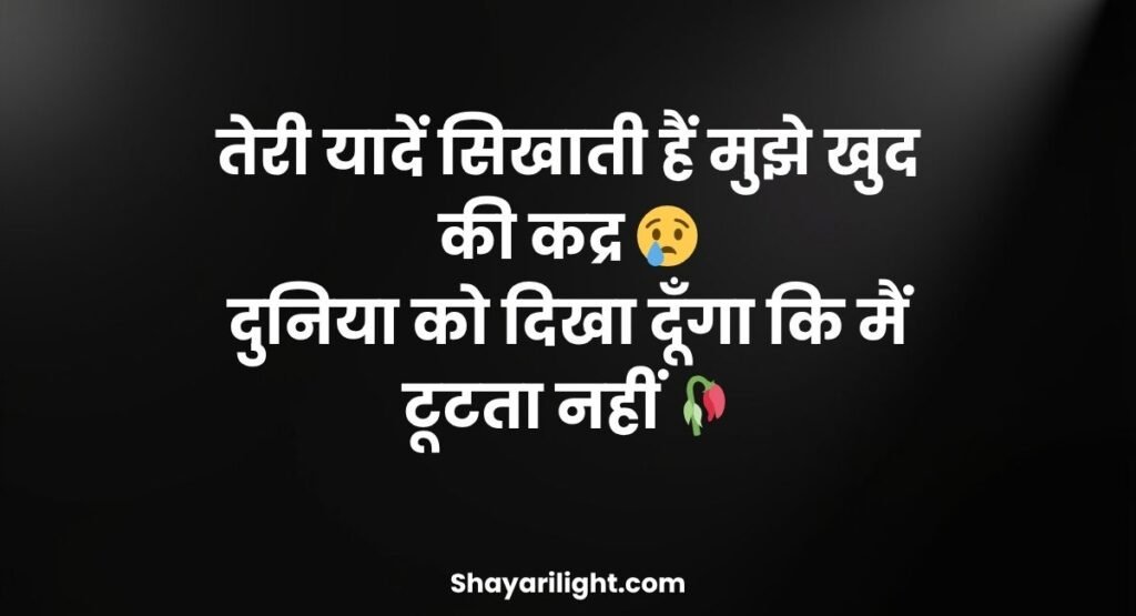 ऐटिटूड सैड शायरी (Boy)