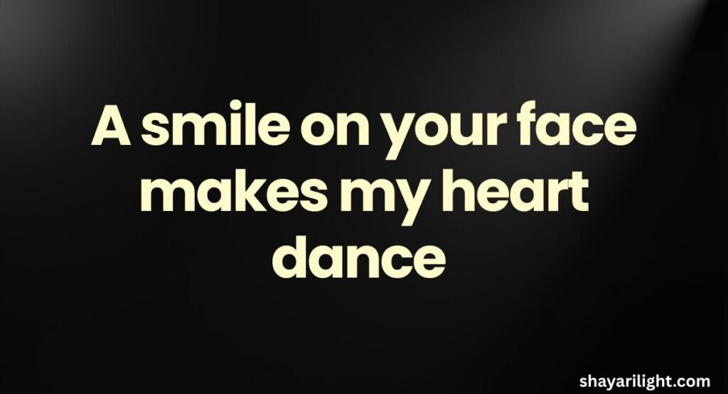 Best Smile Shayari in English