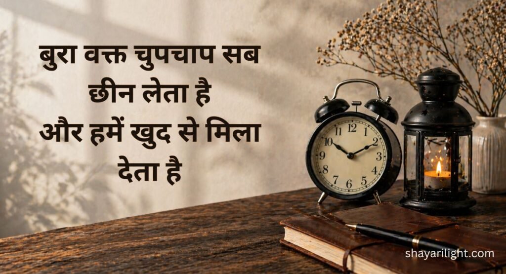 Bura Waqt Shayari 2 Lines