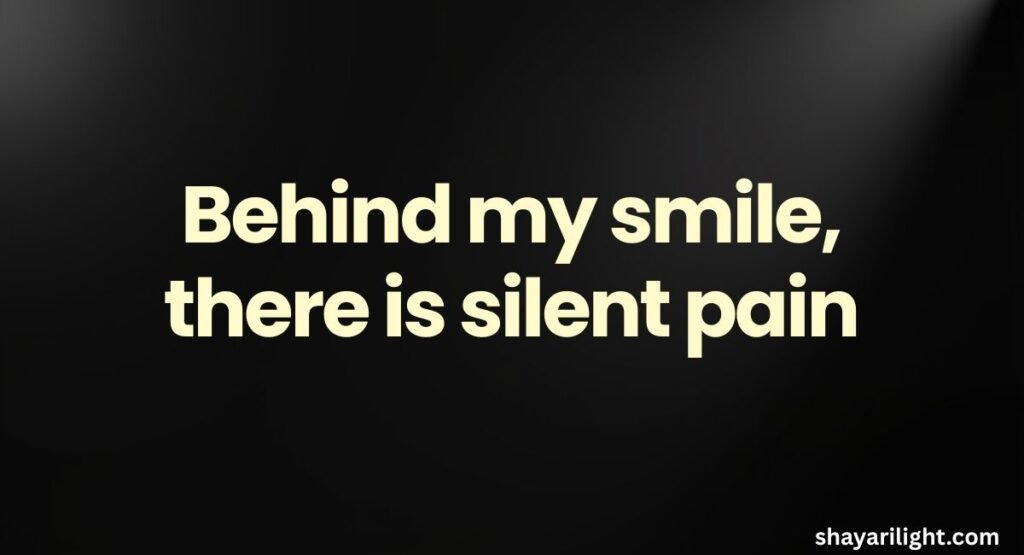 Emotional Smile Shayari in English