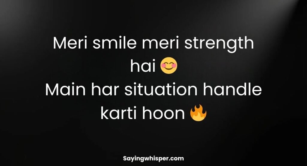 Ladki Attitude Shayari in English