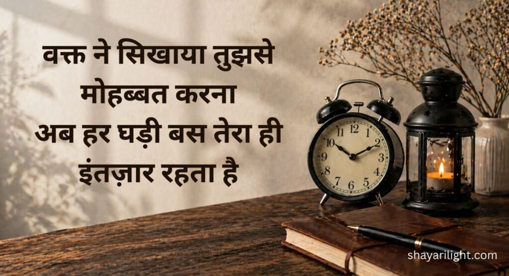 Love Waqt Shayari in Hindi