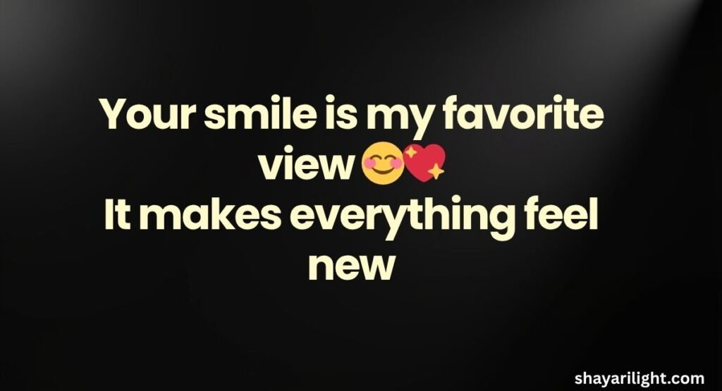 Short 2 Line Smile Shayari in English