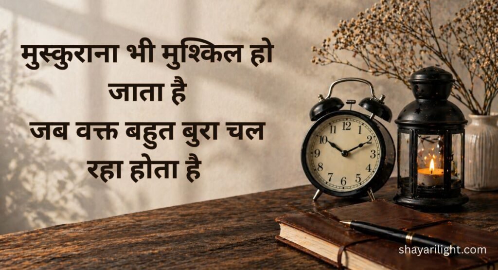 Zindagi Mushkil Waqt Shayari