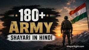 Best Army Shayari in Hindi | 2 Line, Status & Motivational Shayari