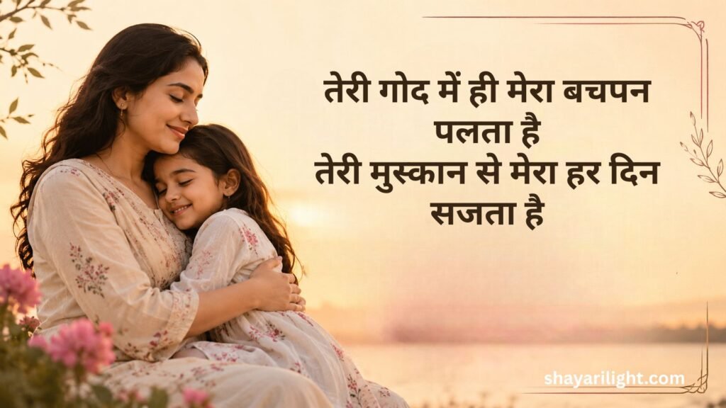 Best Mother Daughter Shayari in Hindi