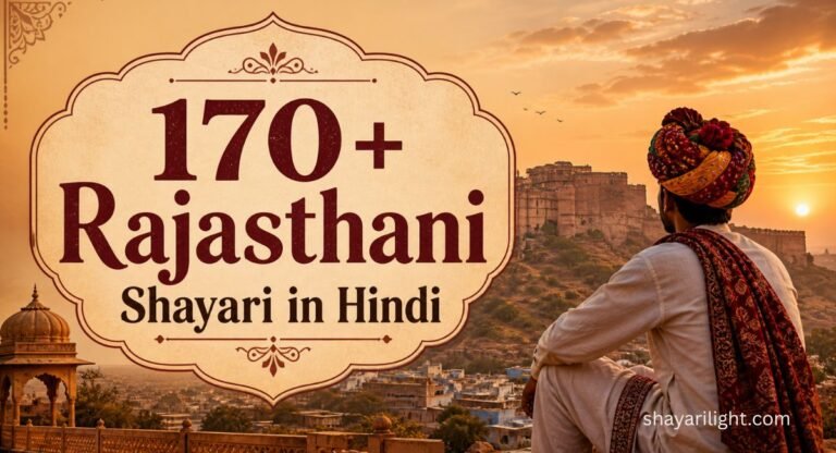 Best Rajasthani Shayari in Hindi: Royal Love & Desi Vibes