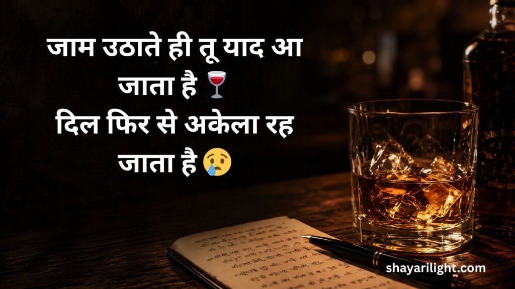 Best Sharab Shayari in Hindi