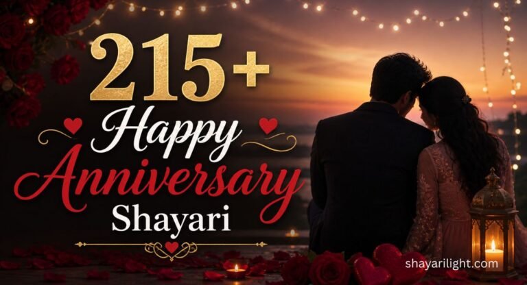 Happy Anniversary Shayari | Romantic & Heartfelt 2026