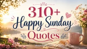 Happy Sunday Quotes for Gratitude, Peace & Blessings