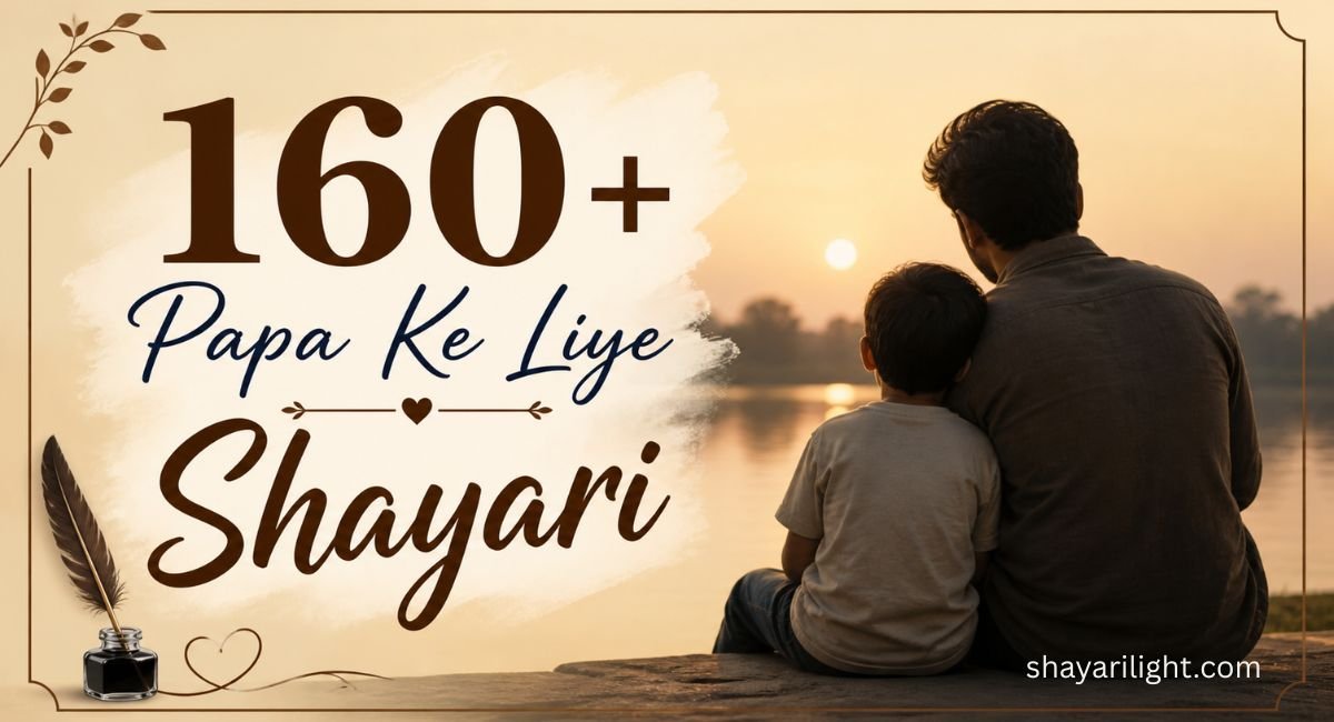 Papa Ke Liye Shayari: Emotional, Love & Respect Quotes
