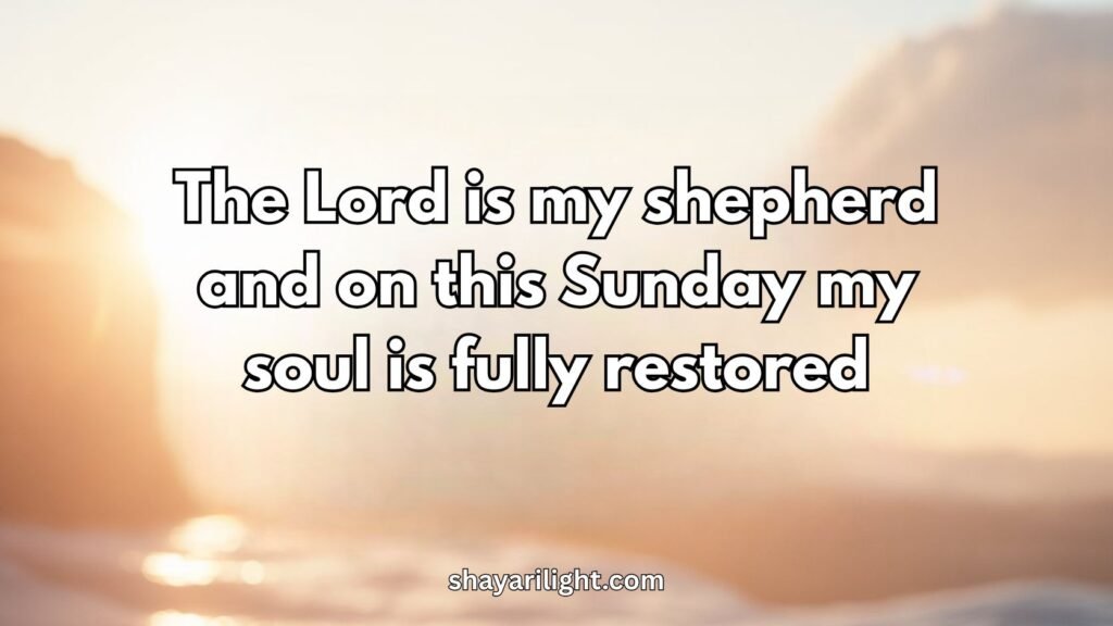 Spiritual Happy Sunday Quotes Bible for Inner Peace and Faith