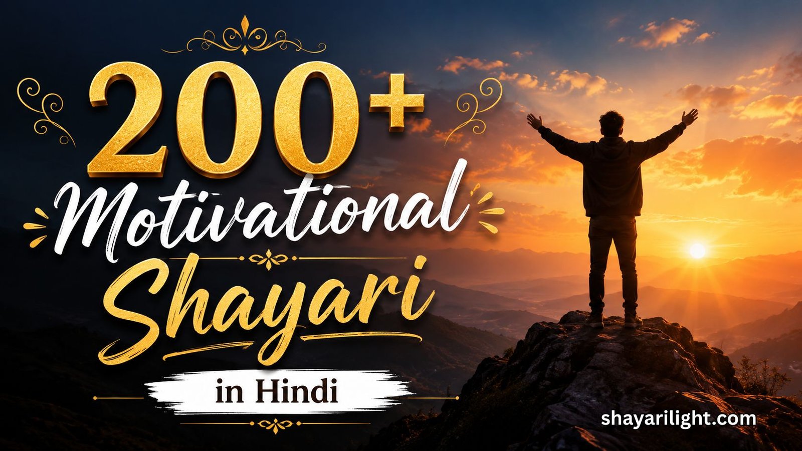 200+ Best Motivational Shayari in Hindi for Success & Inspiration