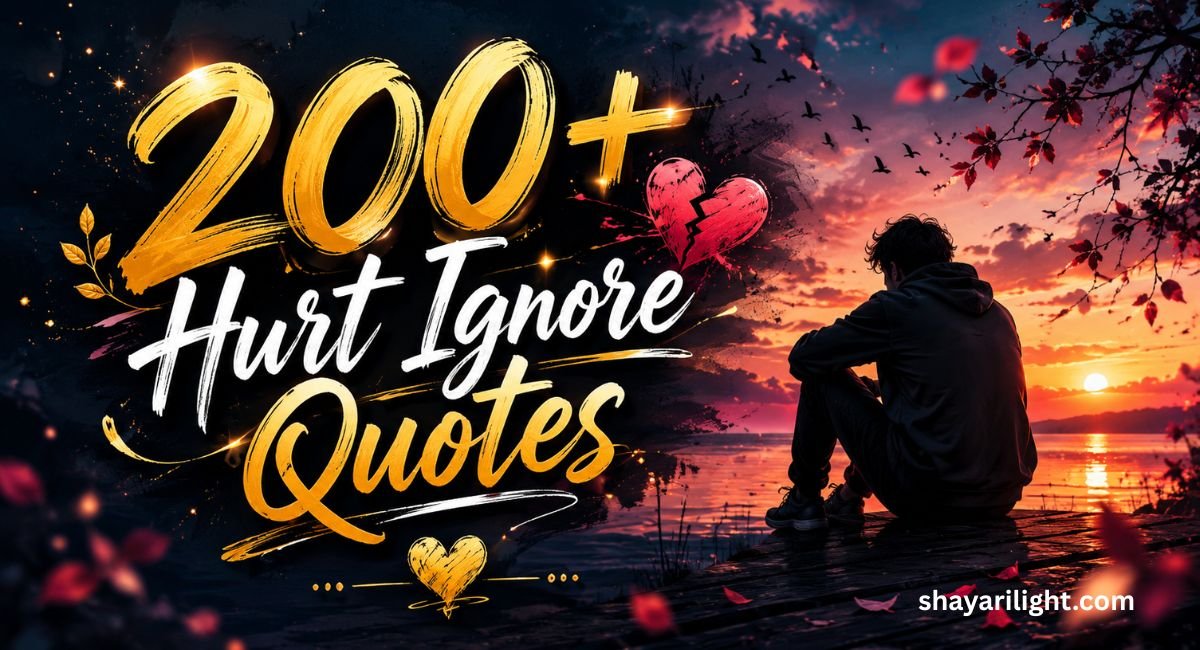 200+ Hurt Ignore Quotes for When Silence Hurts the Most 