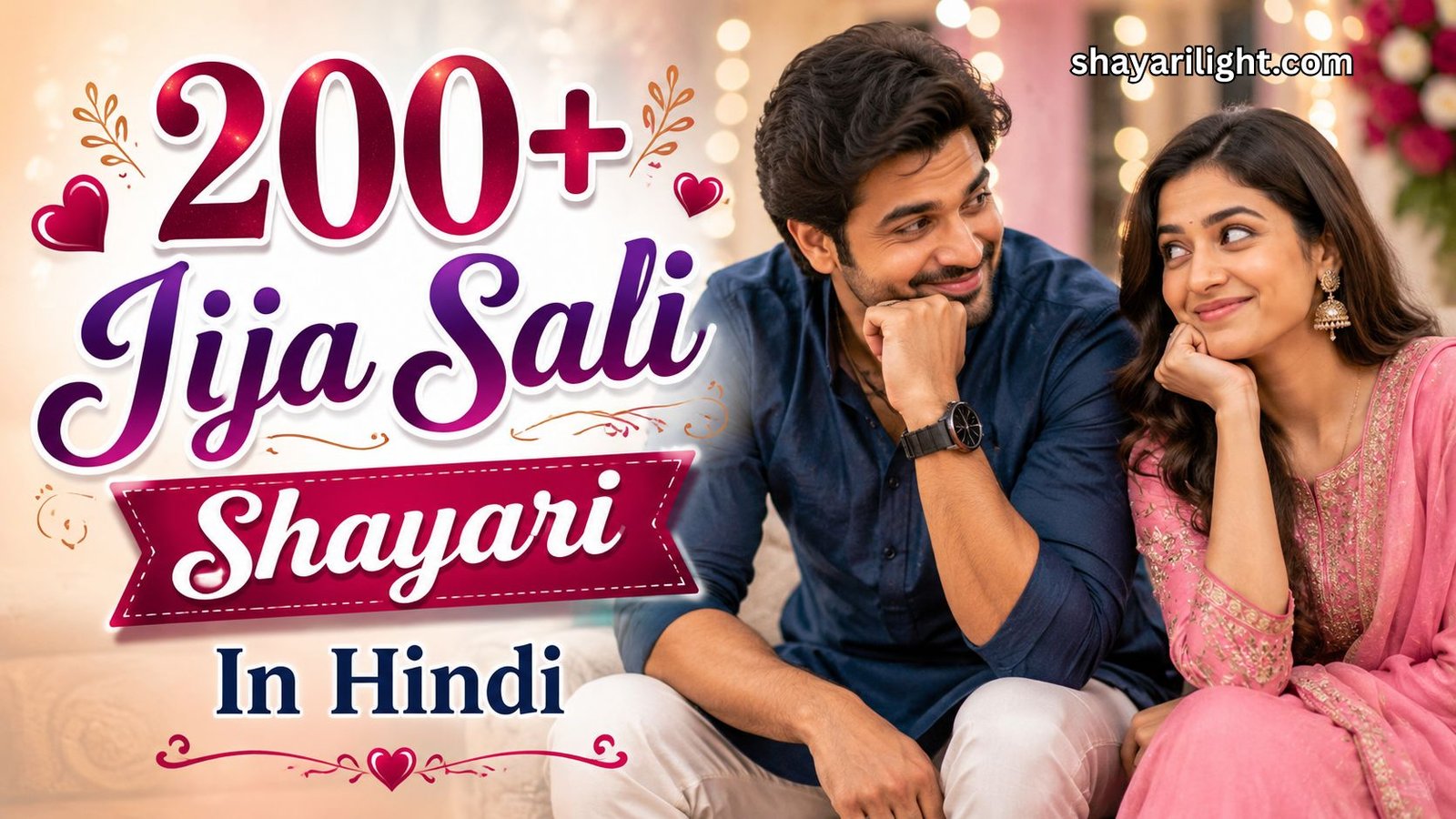200+ Jija Sali Shayari In Hindi | जीजा साली शायरी रोमांटिक और फनी