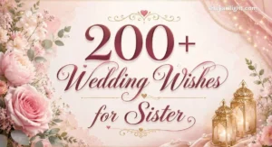 200+ Wedding Wishes for Sister: Heartfelt Messages