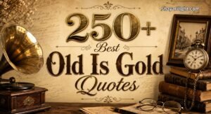 250+ Best Old Is Gold Quotes That Never Go Out of Style 2026
