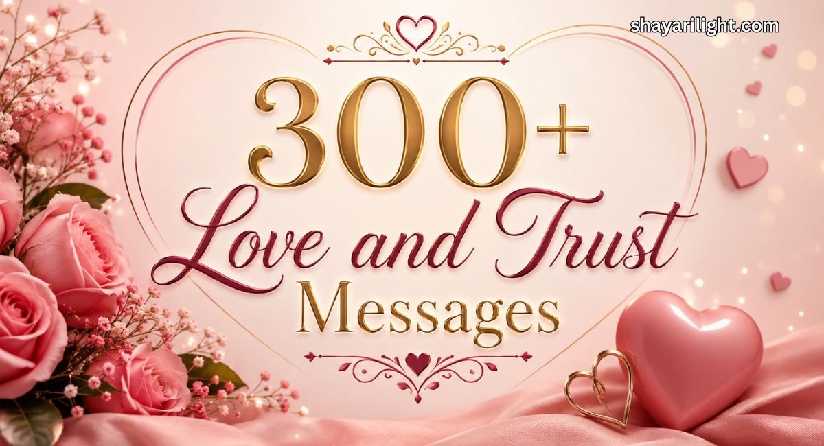300+ Love and Trust Messages: Heartfelt Quotes for Strong Relationships