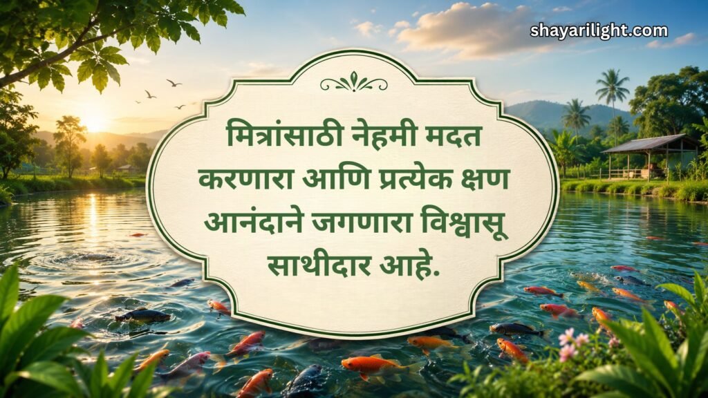 Best Fish Pond Quotes in Marathi