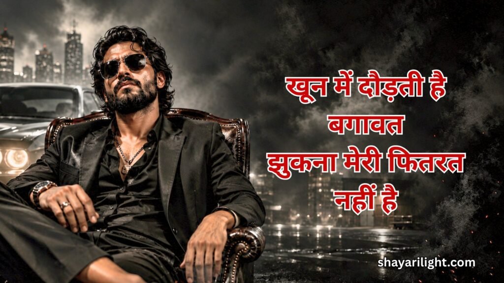 Best Gangster Shayari in Hindi