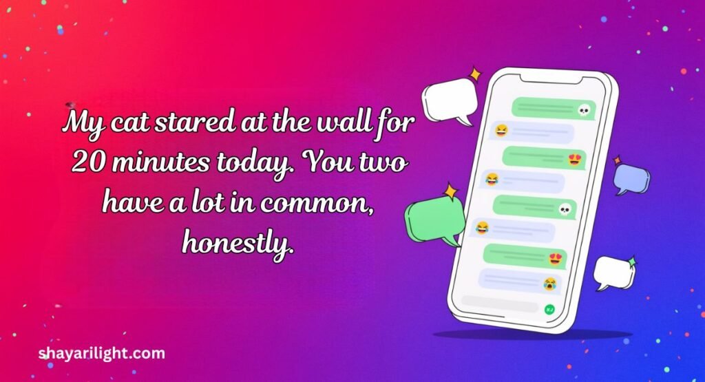 Best Random Funny Things to Say in a Text