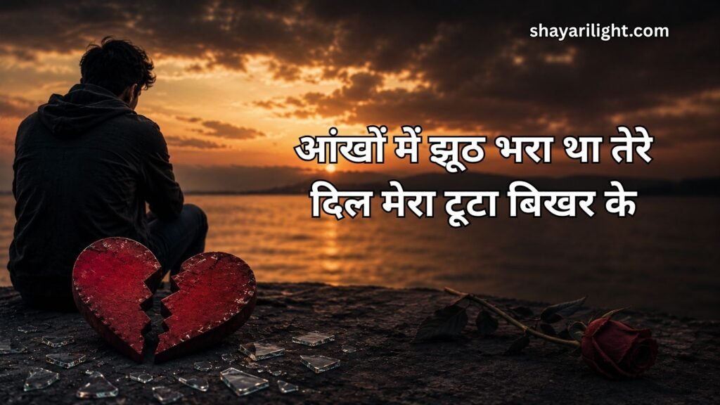 Bharosa Todne Wali Shayari in Hindi