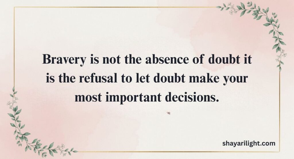 Bold Personality Quotes About Fearlessness and Courage