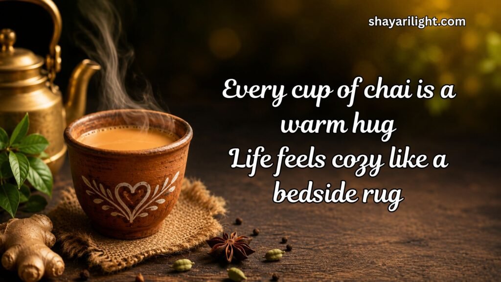 Chai Shayari In English