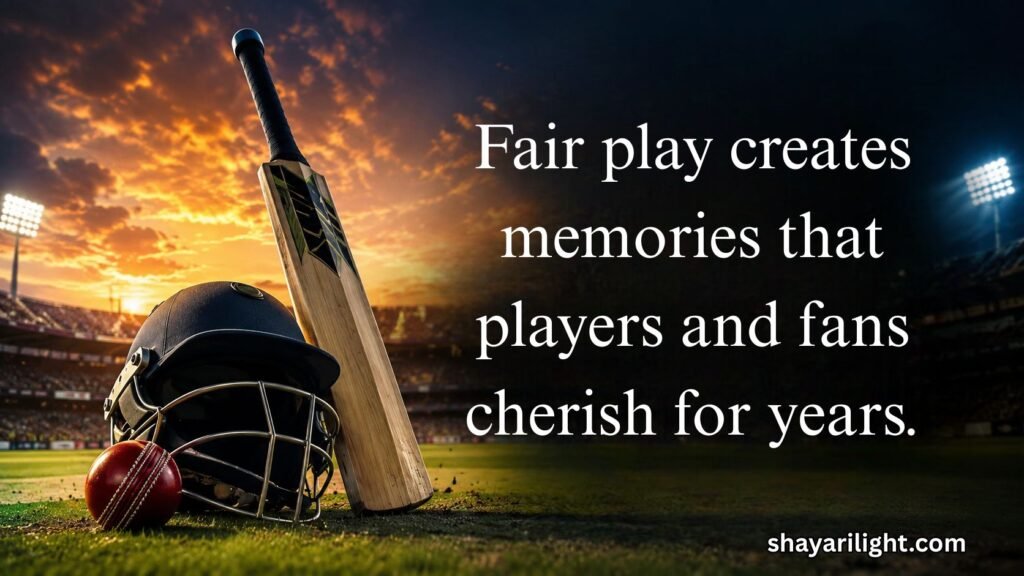 Cricket Quotes About Sportsmanship & Respect