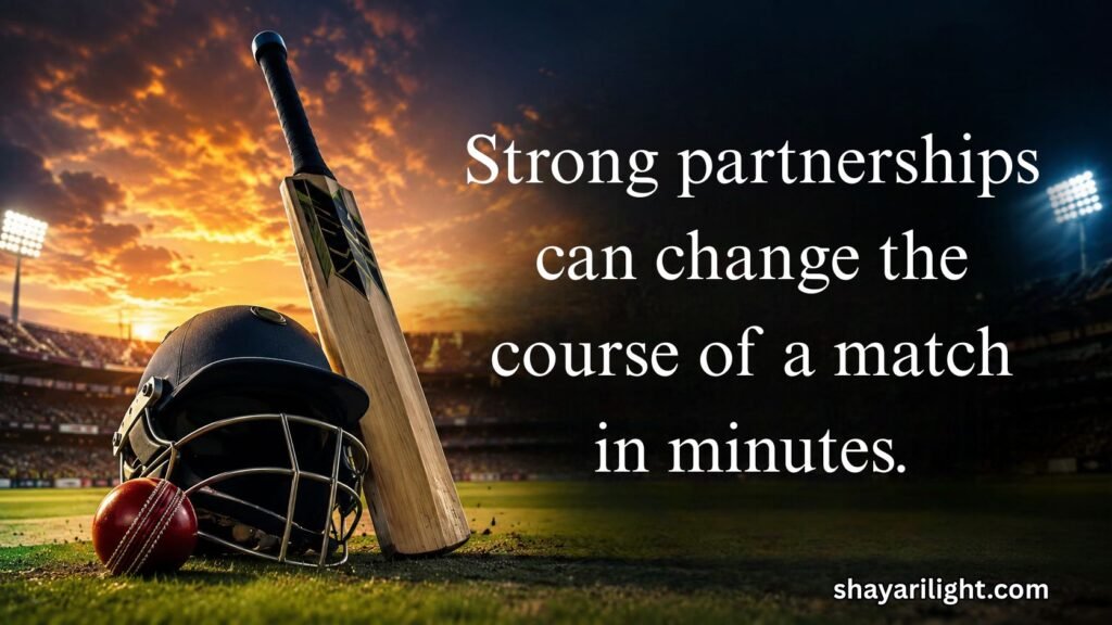 Cricket Quotes About Teamwork & Unity