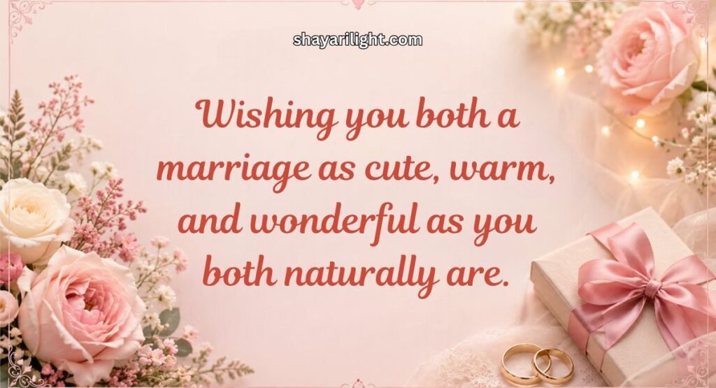 Cute Wedding Wishes for Sister