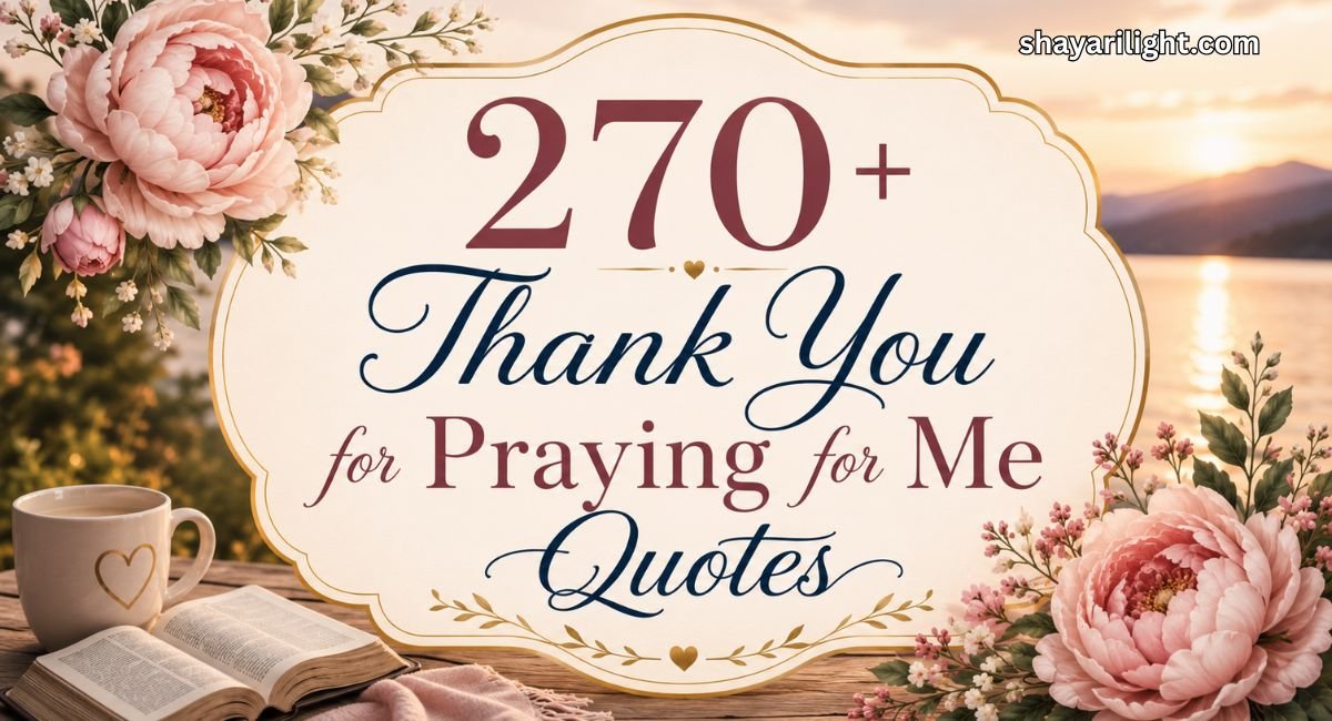 270+ Deep Thank You for Praying for Me Quotes, Messages & Heartfelt Words 