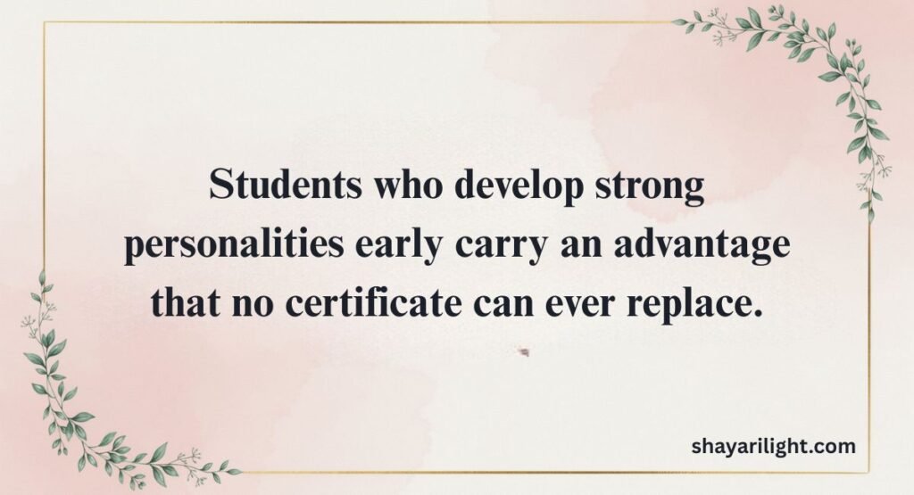 Famous Quotes on Personality Development for Students