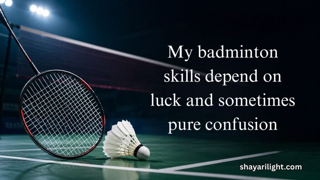 Funny Badminton Quotes to Make Players Smile