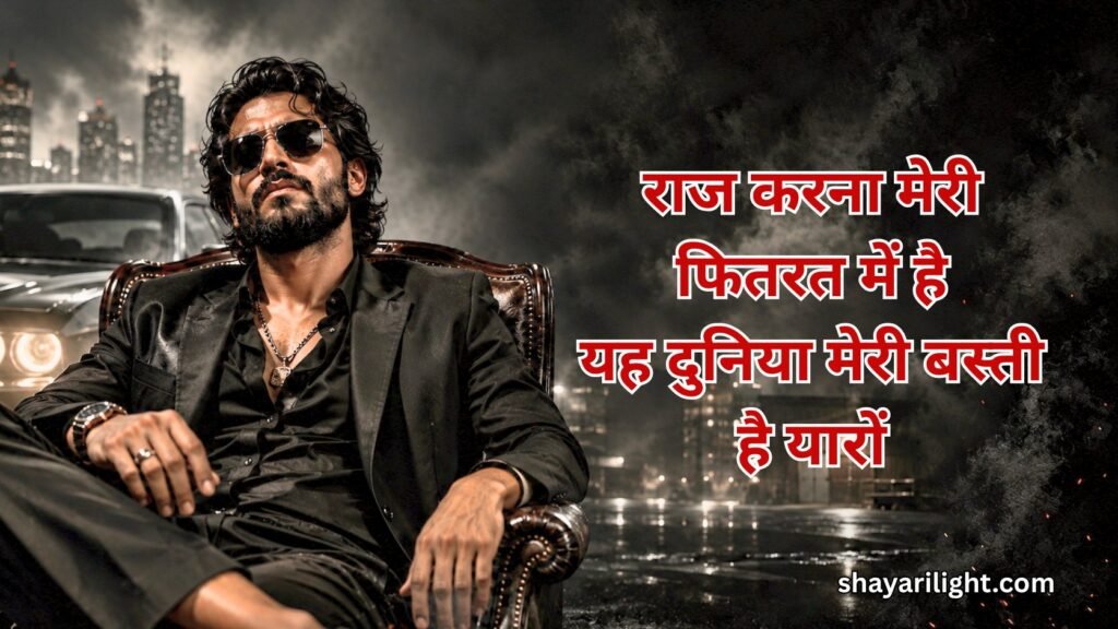 Gangster Shayari in Hindi Copy Paste