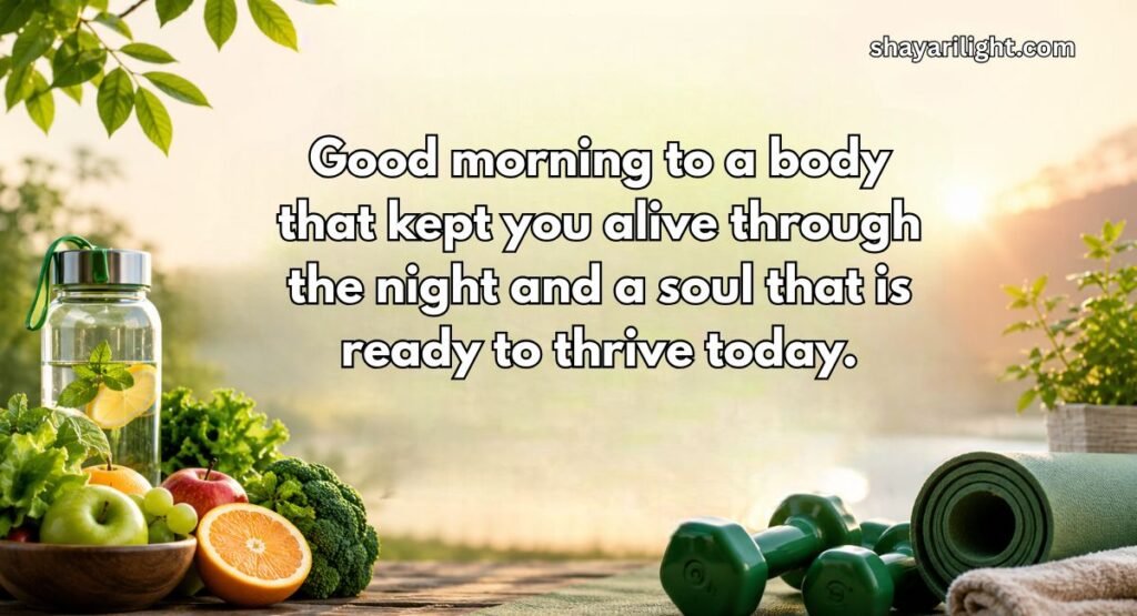 Good Morning Health Is Wealth Quotes