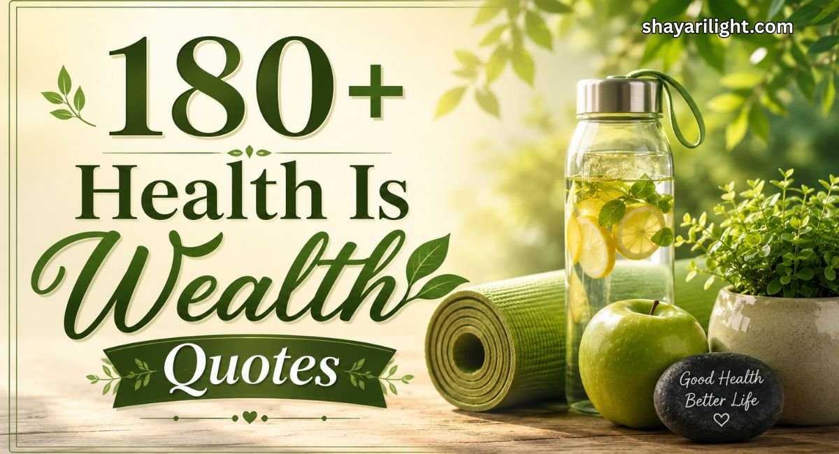 Health Is Wealth Quotes on Life, Balance and Happiness