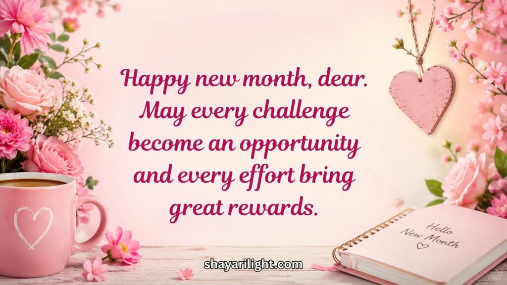 Heart-Touching New Month Wishes For My Boyfriend