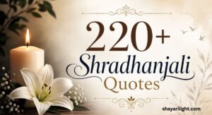 Heart-Touching Shradhanjali Quotes in Hindi & English for Tributes