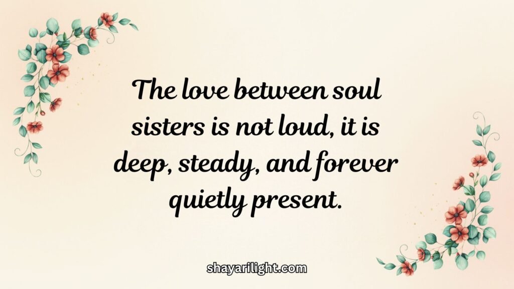 Heart-Touching Soul Sister Quotes