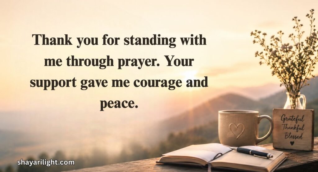 Heartfelt Messages to Thank Someone for Their Prayers