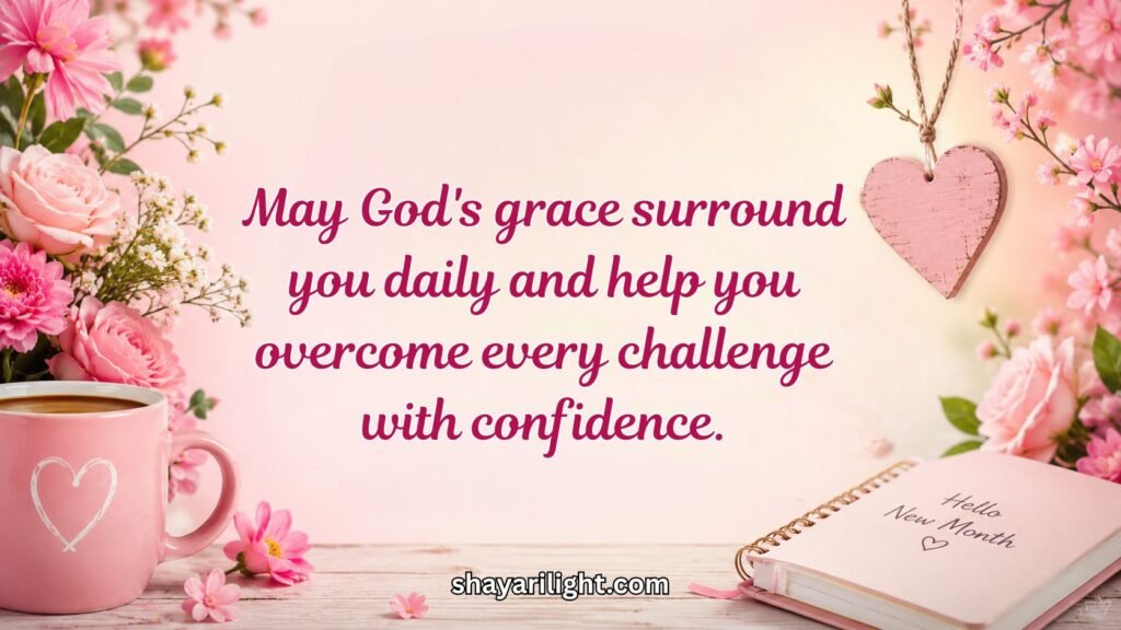 Inspirational New Month Wishes And Prayers