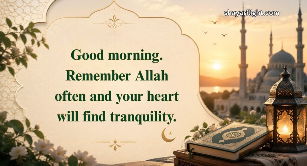 Islamic Good Morning Quotes