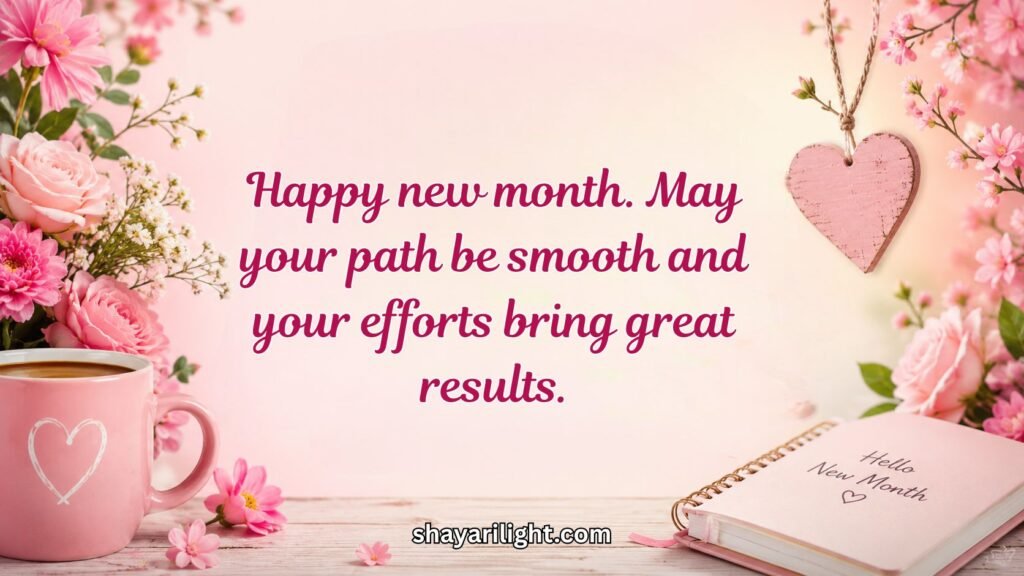 New Month Wishes for Friends