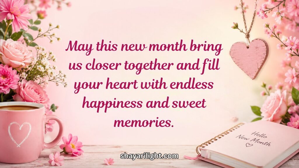 New Month Wishes To My Love / Crush