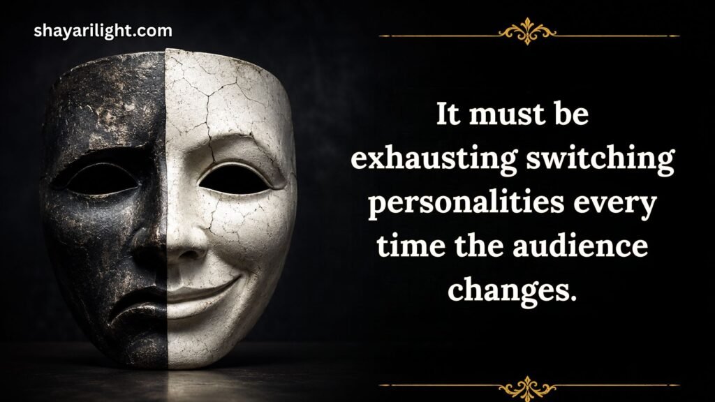 Sarcastic Two Faced Quotes for Social Media