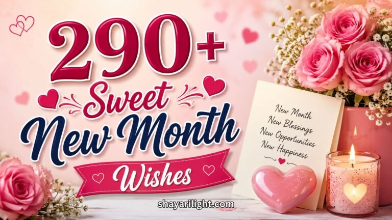 Sweet New Month Wishes and Quotes for Your Love or Crush